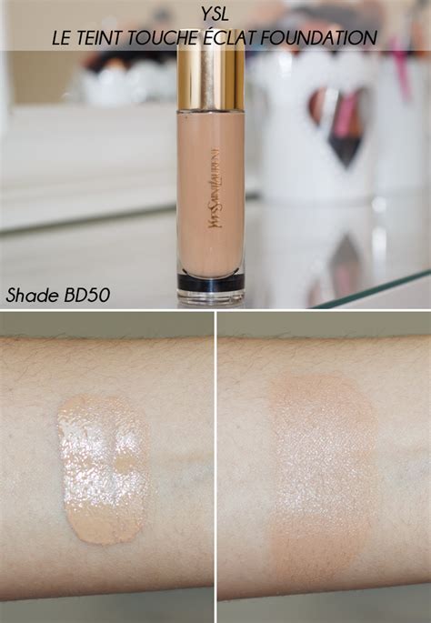 ysl touche eclat foundation bd50|which YSL touche eclat shade.